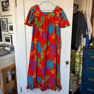 Cotton Hawaiian Dress